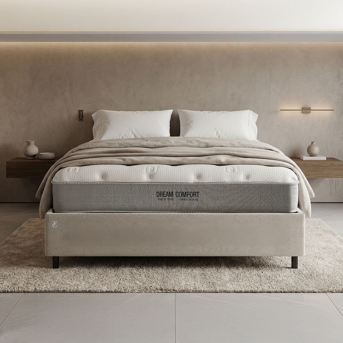 Colchão Dream Comfort – Molas Ensacadas e Conforto Intermediário/Macio