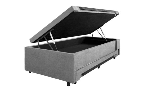 CAMA 3X1 SUPREME C/ PUXADOR E FAIXA ANIMAL PRINT